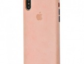 Alcantara iPhone Xs Max Pink Sand