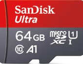 Продам карту памяти SanDisk Ultra A1 U1 64Гб