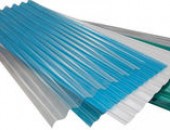 Ardezie din plastic, transparentă, colorată, ondulată.